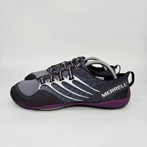 Merrell Lithe Glove Dark Shadow Women's Barefoot Trail Running Shoes Size 10.5